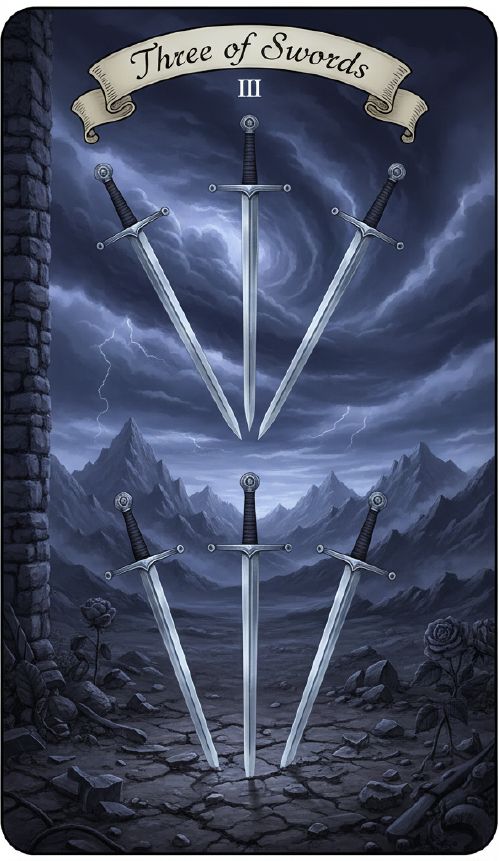 Three of Swords